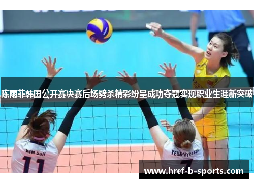 陈雨菲韩国公开赛决赛后场劈杀精彩纷呈成功夺冠实现职业生涯新突破